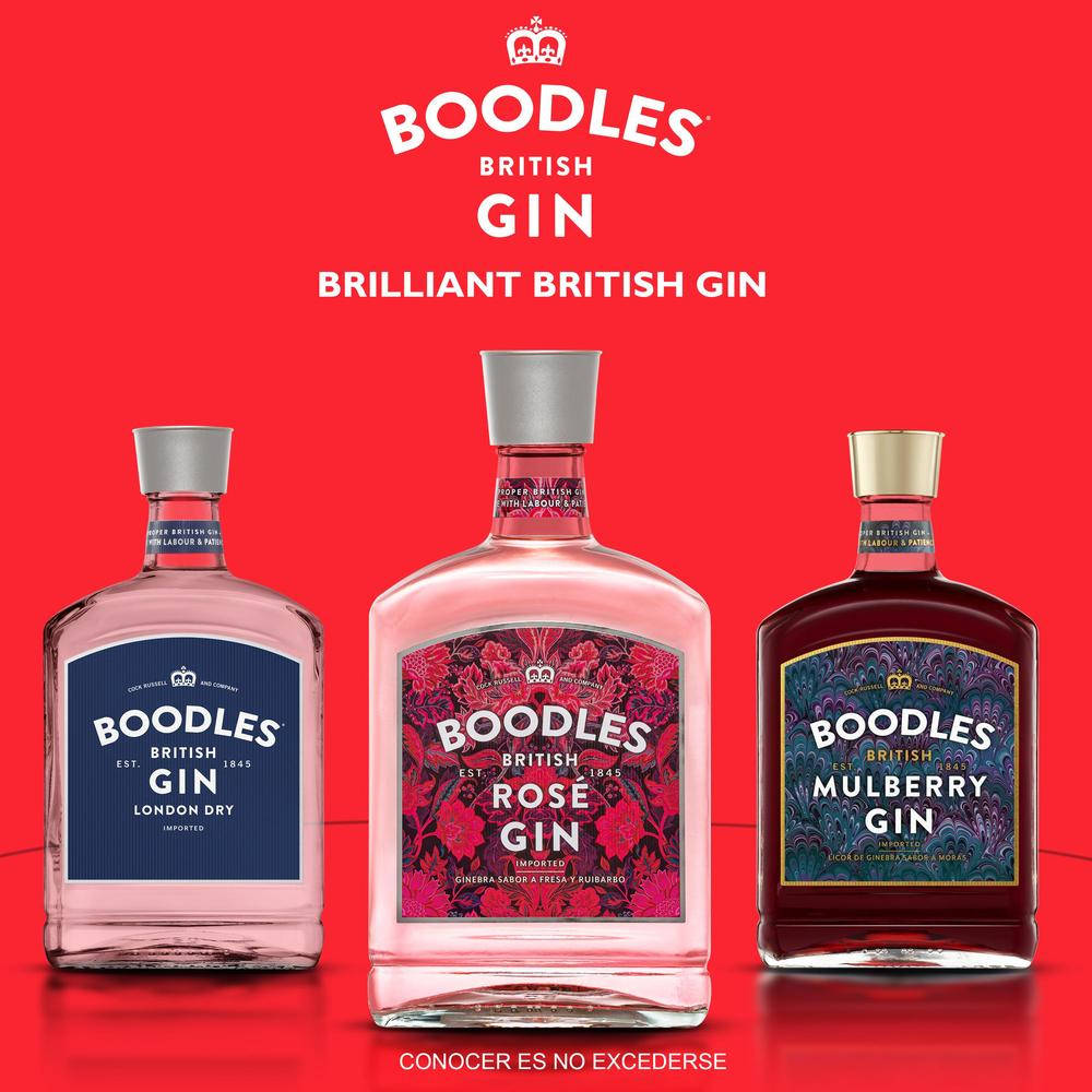 Boodles Brilliant British Gins Background