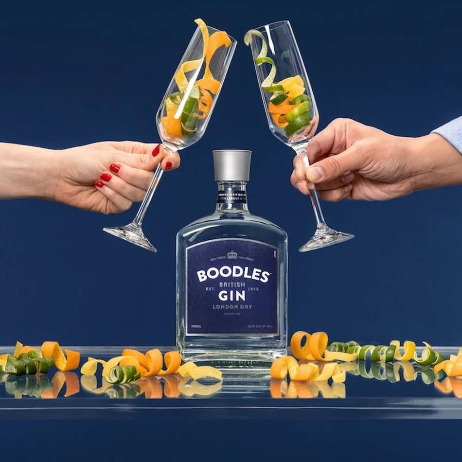 Boodles British Gin, London Dry Style Background