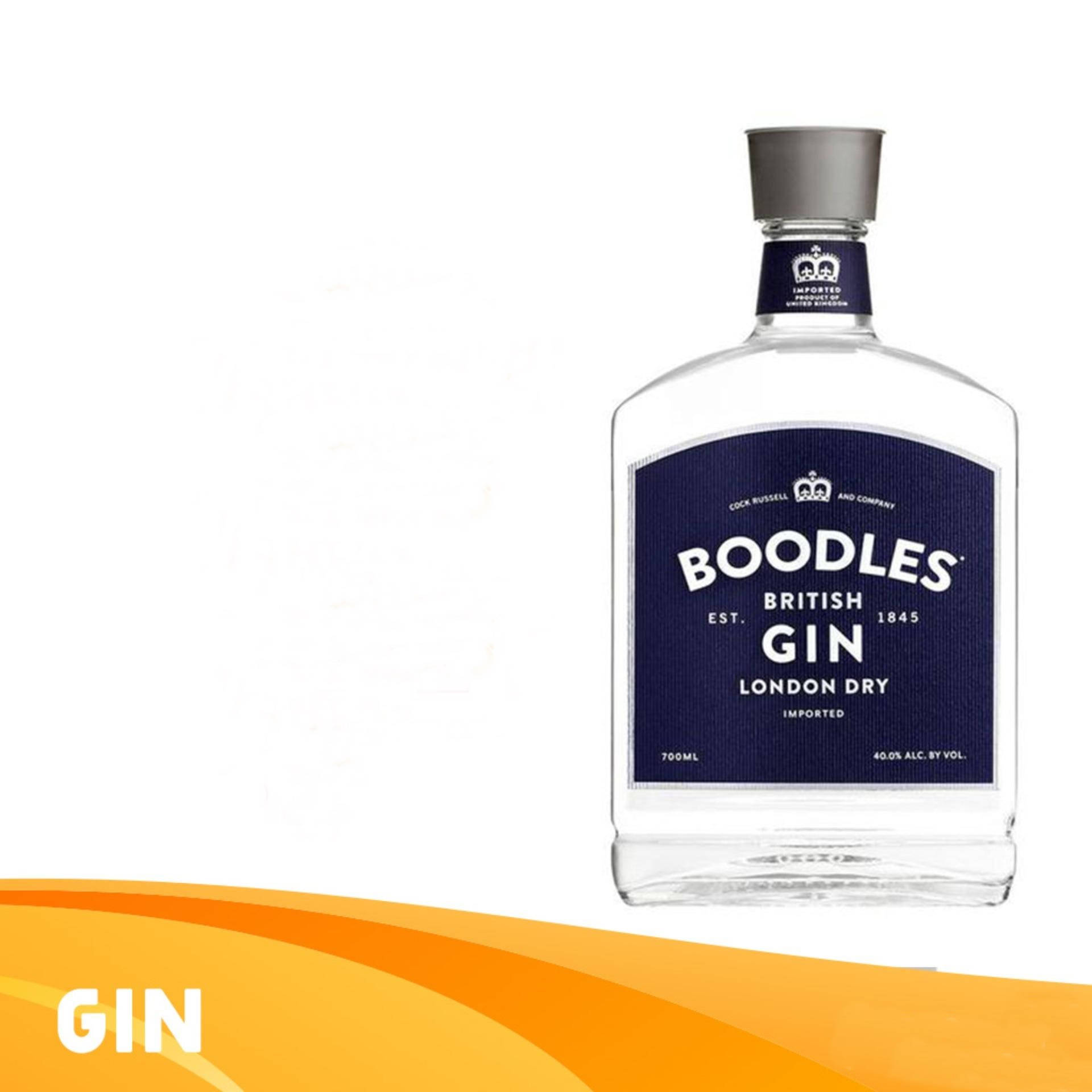 Boodles London Gin Graphic Design Background