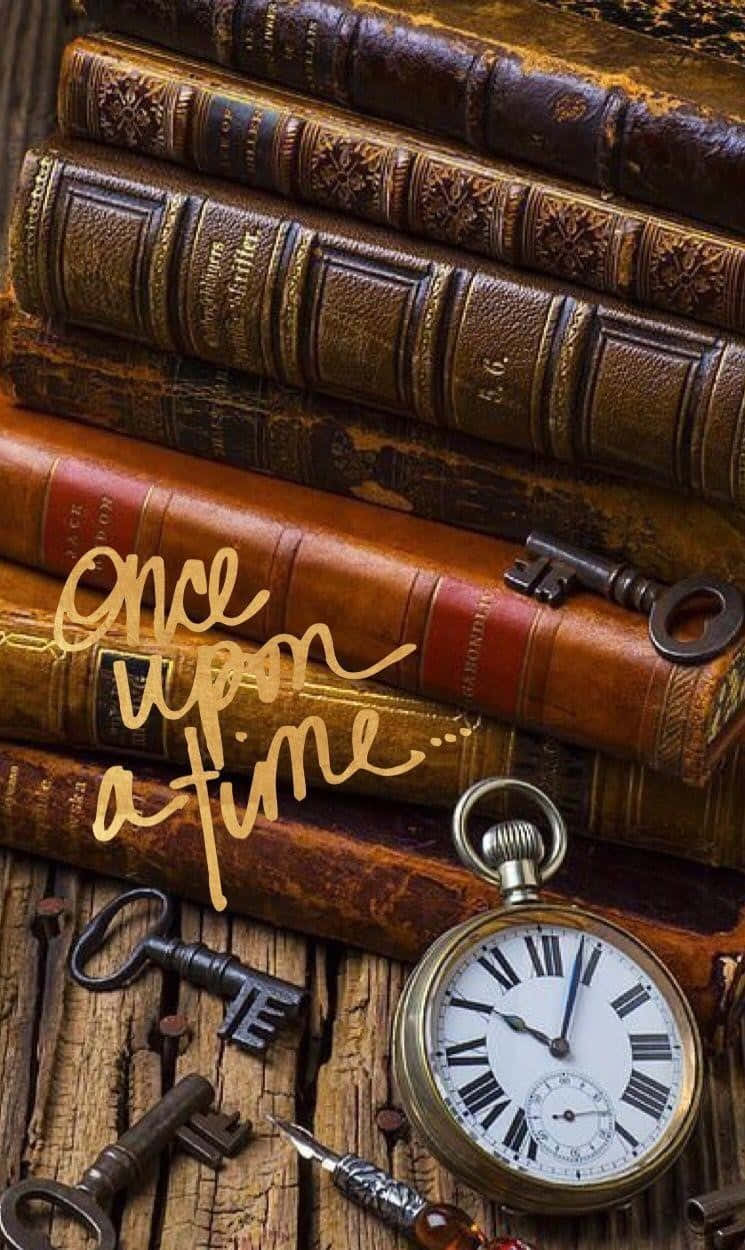 Books Iphone Once Upon A Time Background