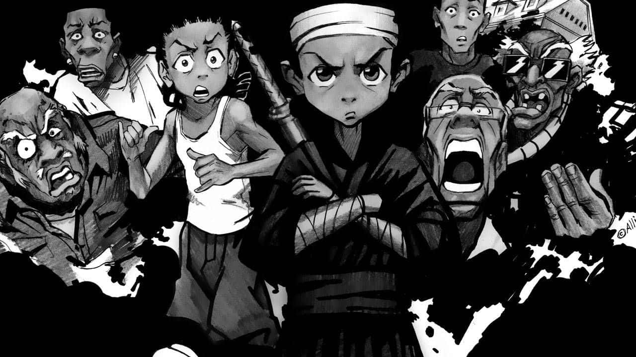 Boondocks Bape Reezy Background