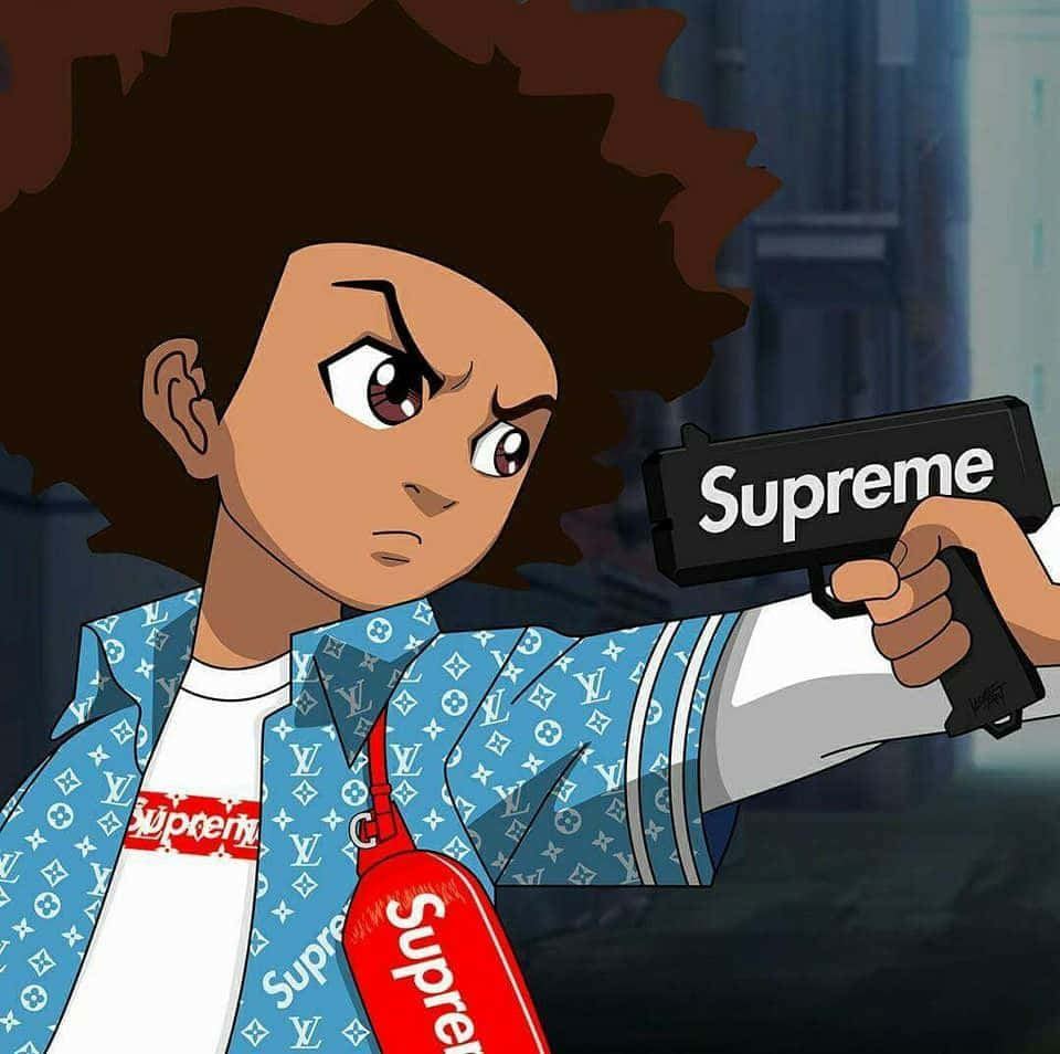 Boondocks Bape Sporting Supreme Background