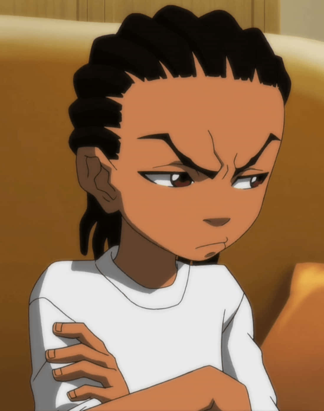 Boondocks Pfp Annoyed