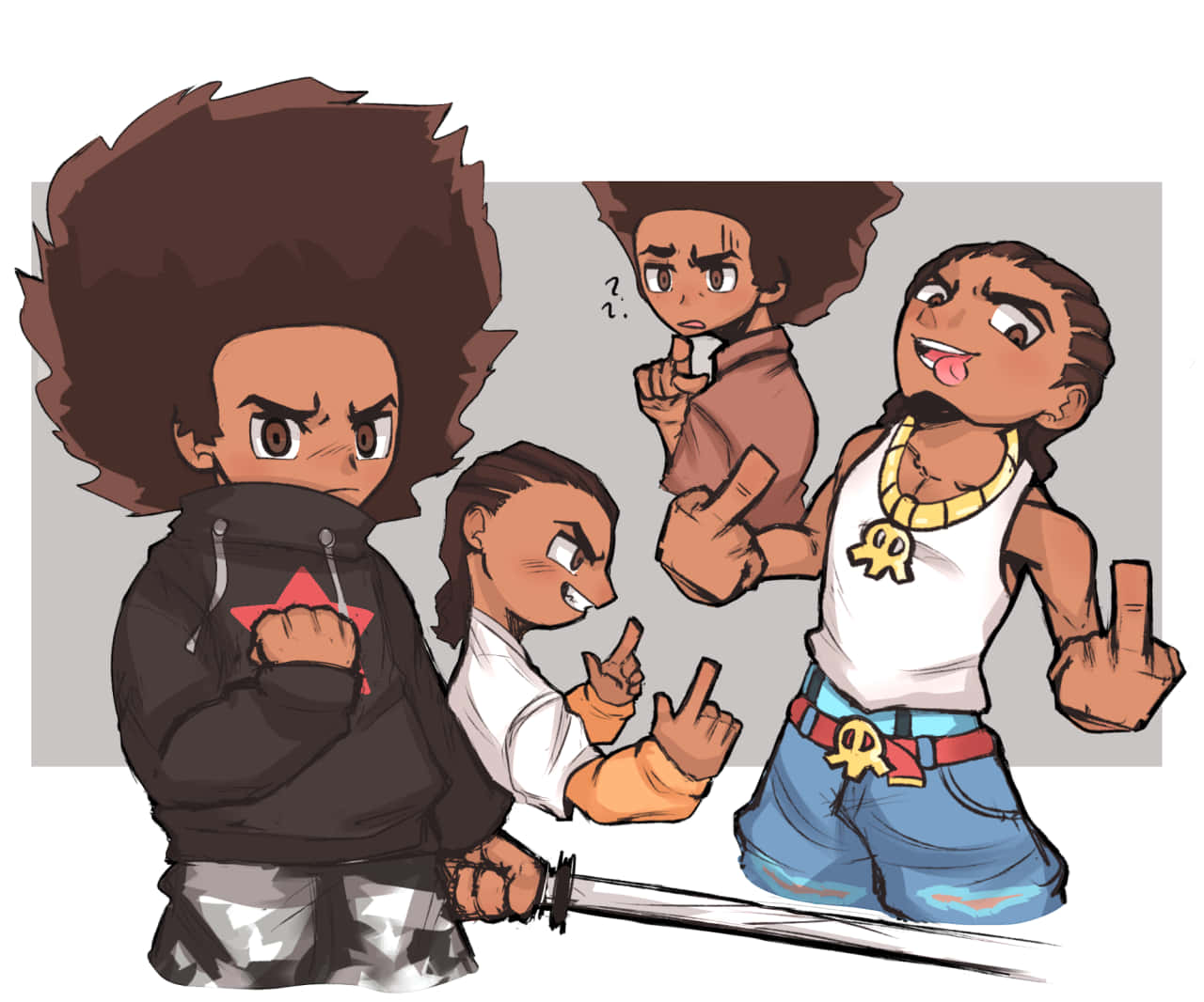Boondocks Pfp Characters
