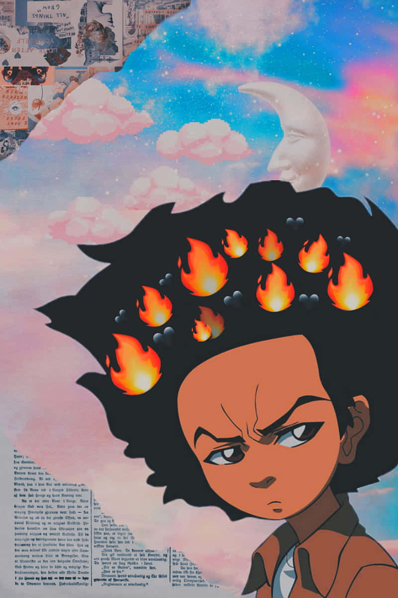 Boondocks Pfp Fanart Background