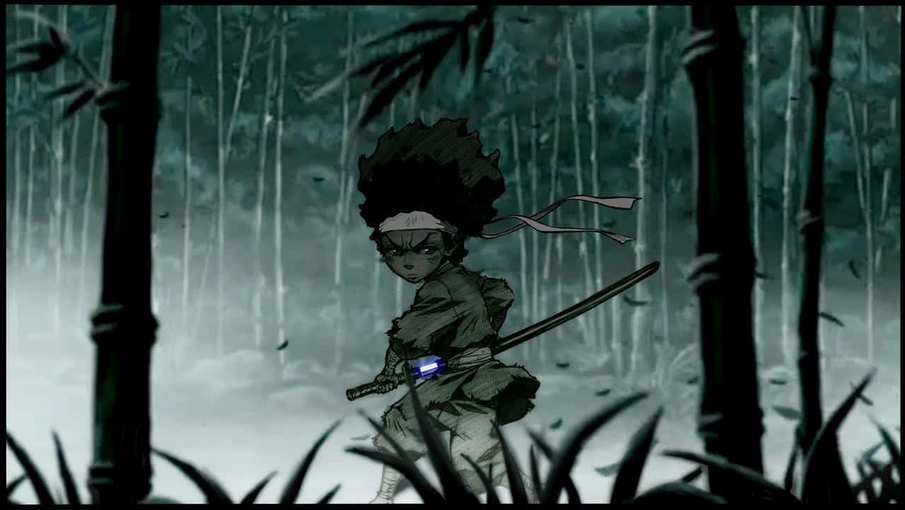 Boondocks Pfp Samurai Background