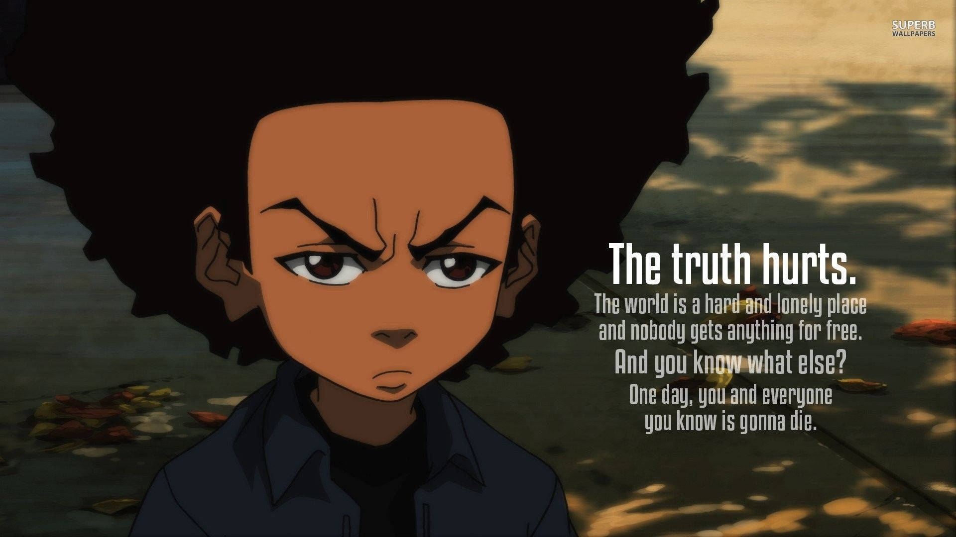 Boondocks Riley Quote Background