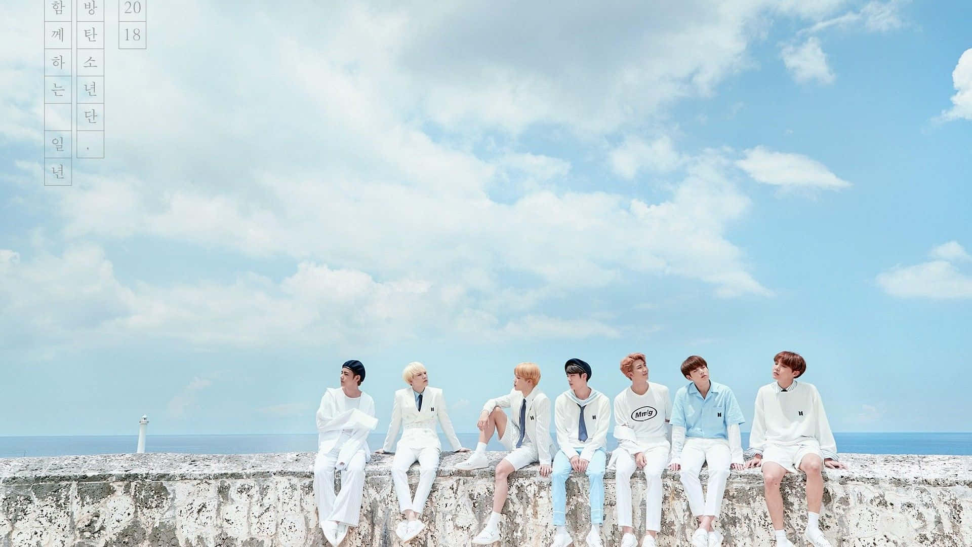 “boost Your Look With Bts And Mac.” Background