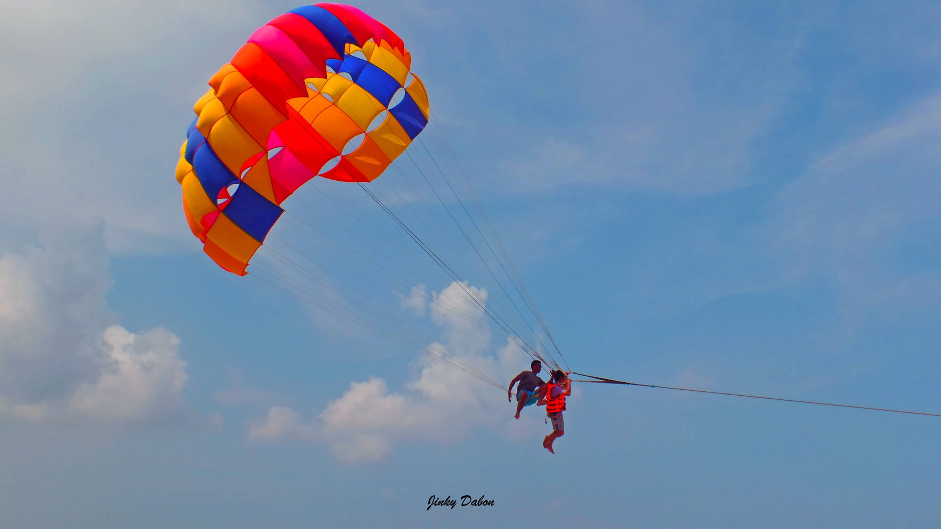 Boracay Parasailing Adventure Background