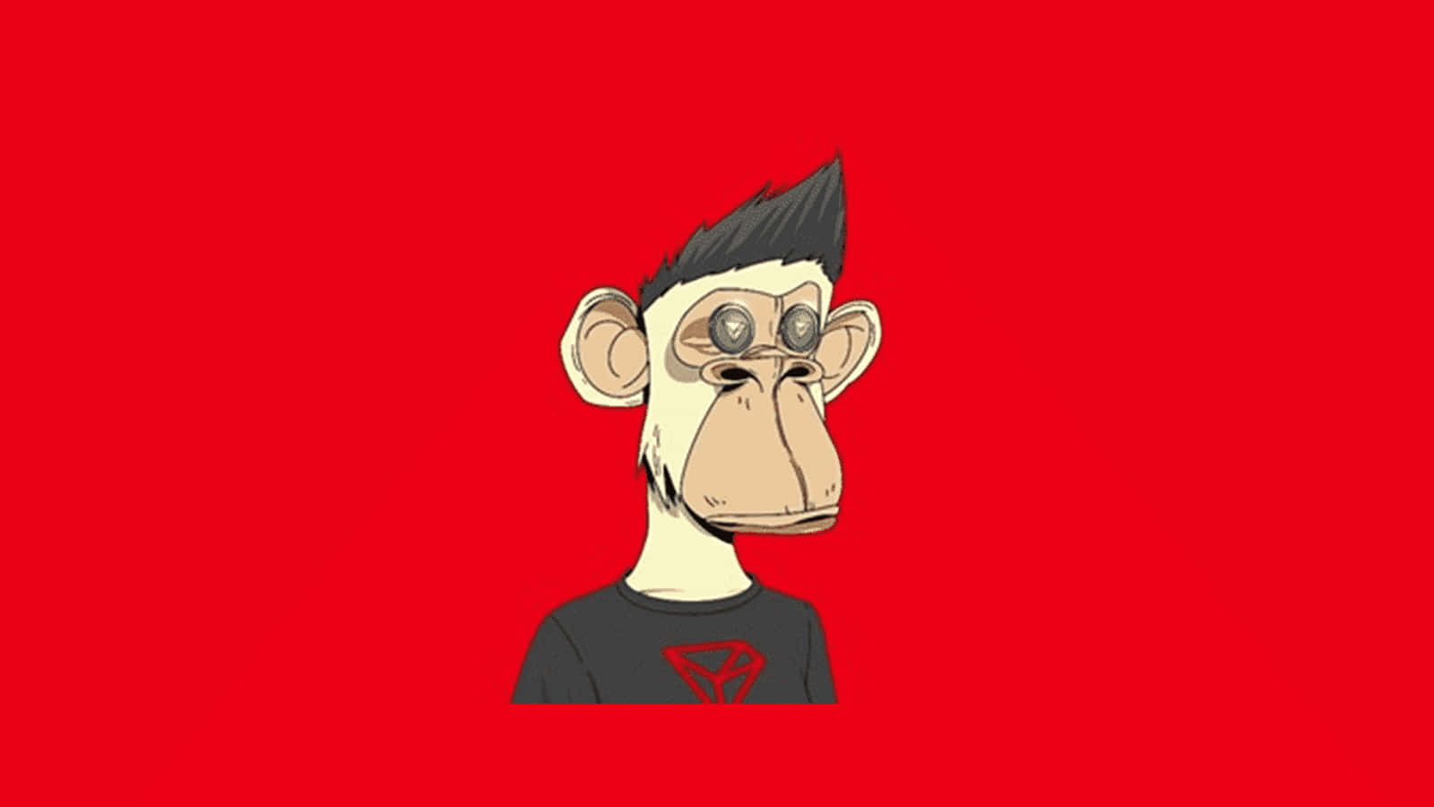 Bored Ape Yacht Club Saito Red Background