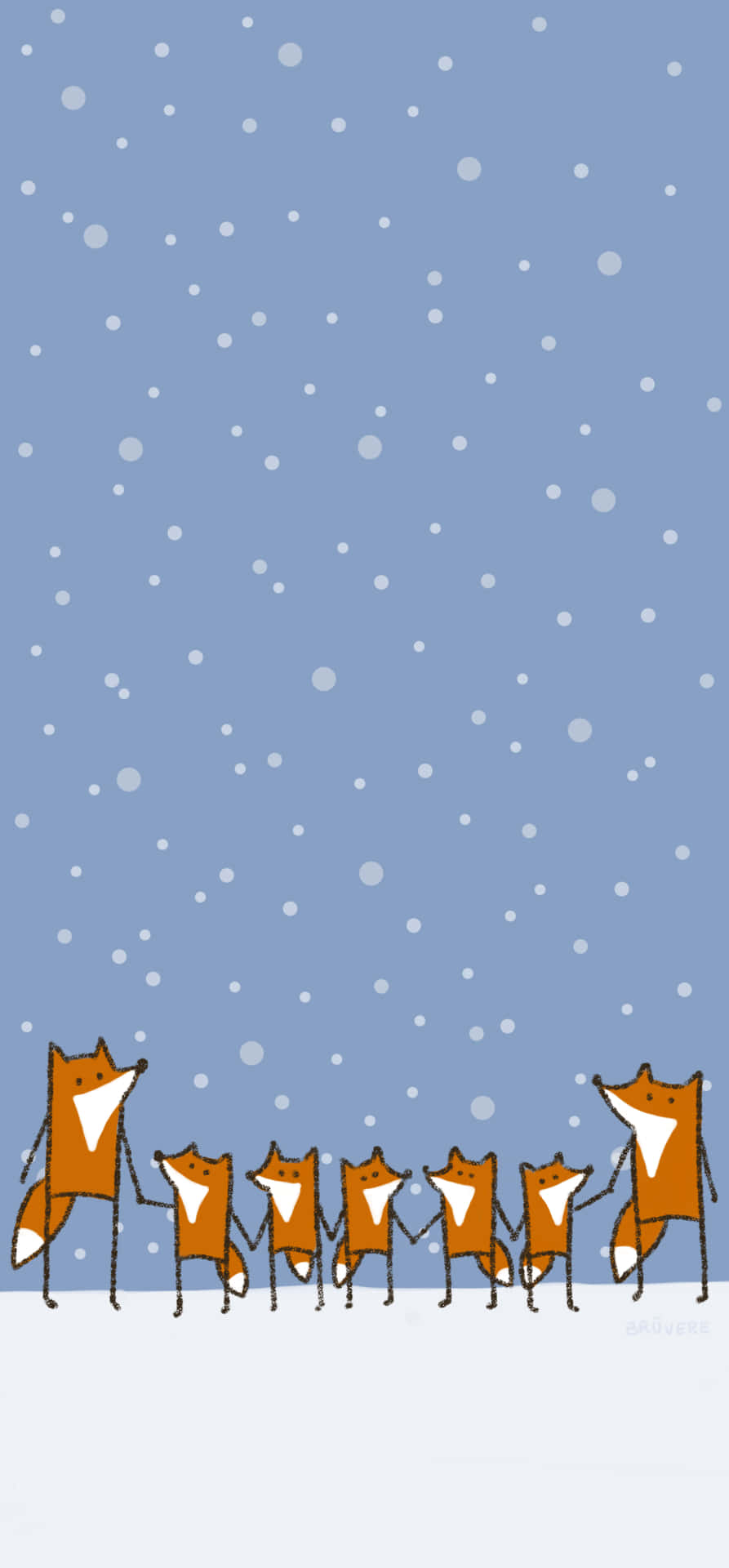 Bored Foxes Background