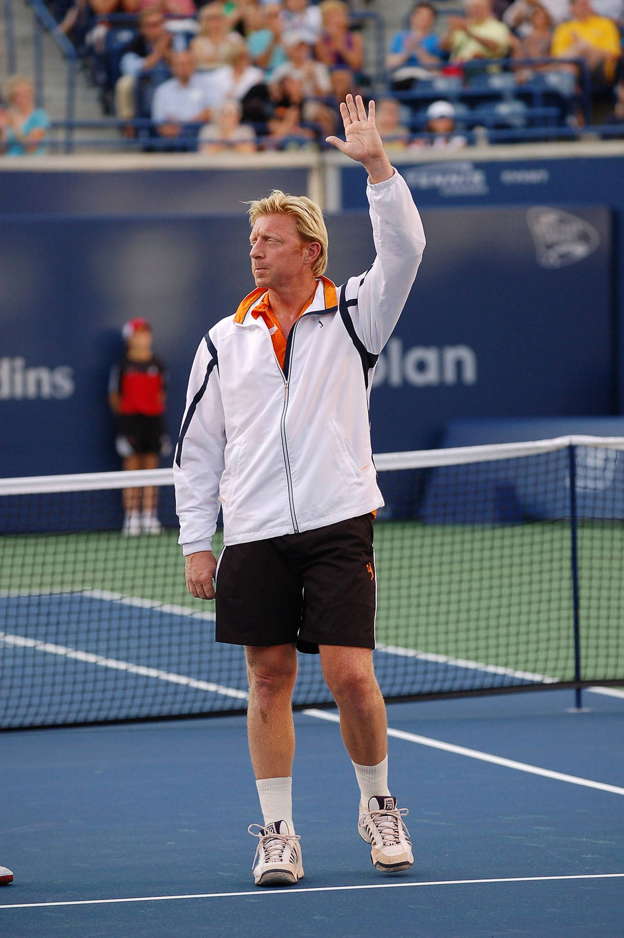 Boris Becker German Tennis Star Background