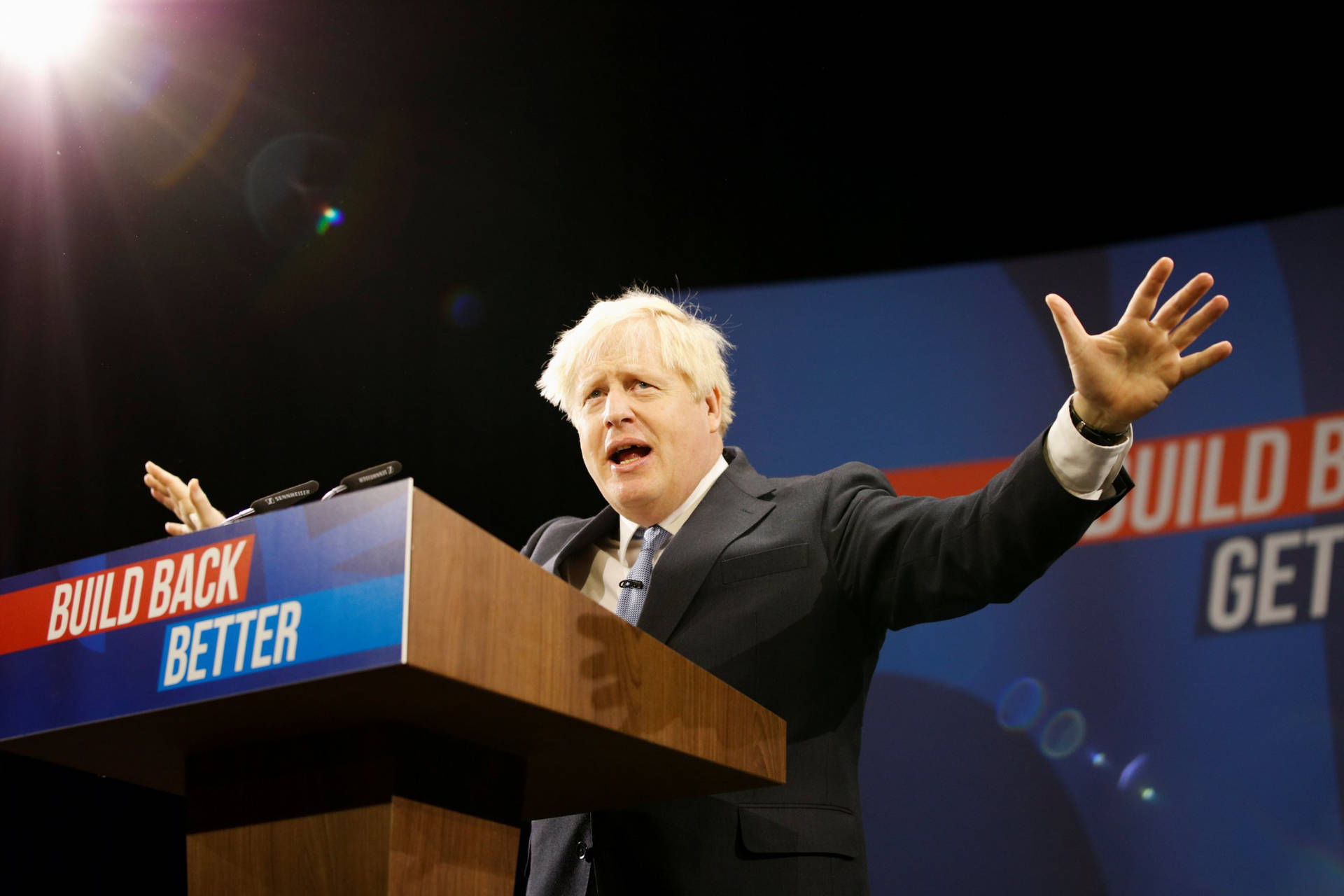 Boris Johnson Build Back Better