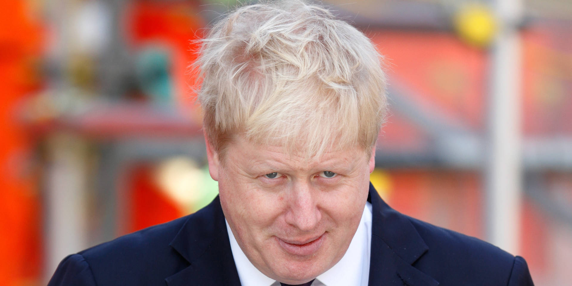 Boris Johnson Smiling Background