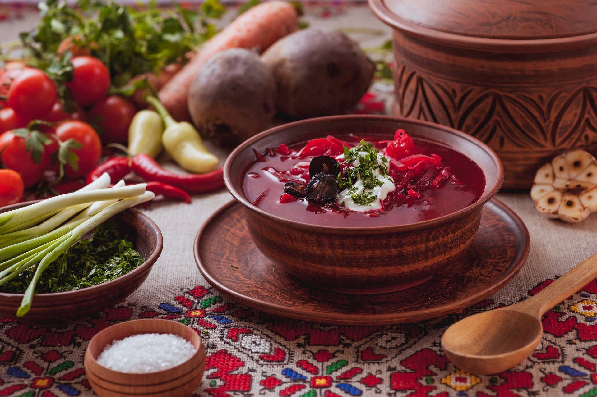 Borscht Soup Ingredients