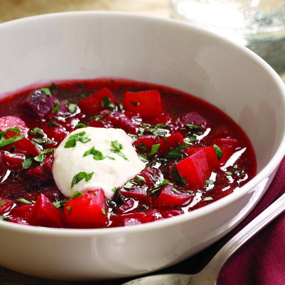 Borscht Sour Cream Soup