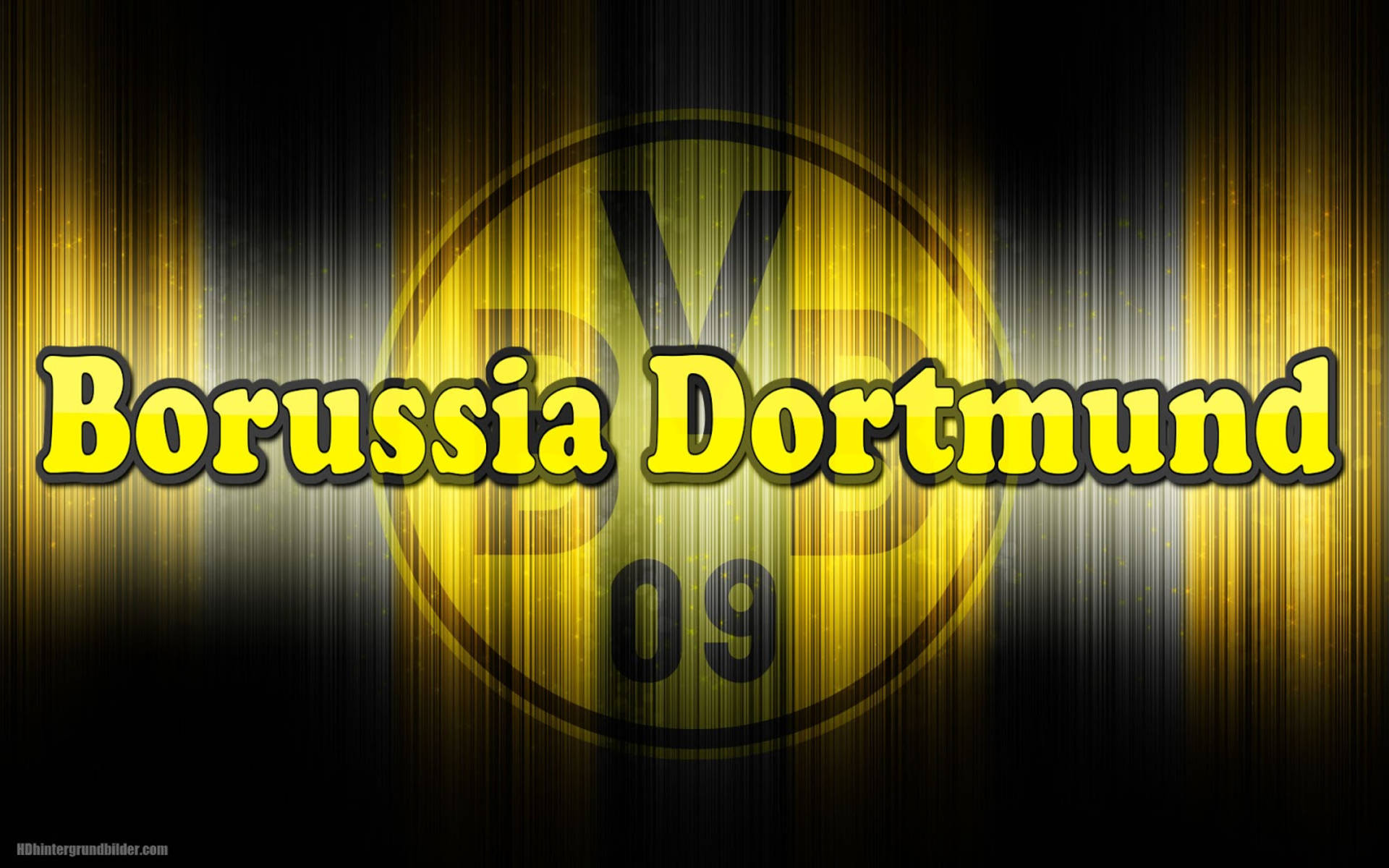 Borussia Dortmund Basic Word Art Background