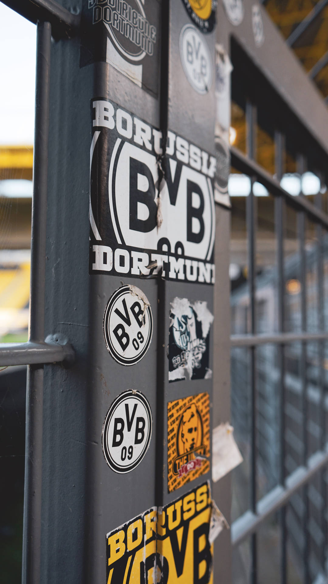 Borussia Dortmund Stickers Background
