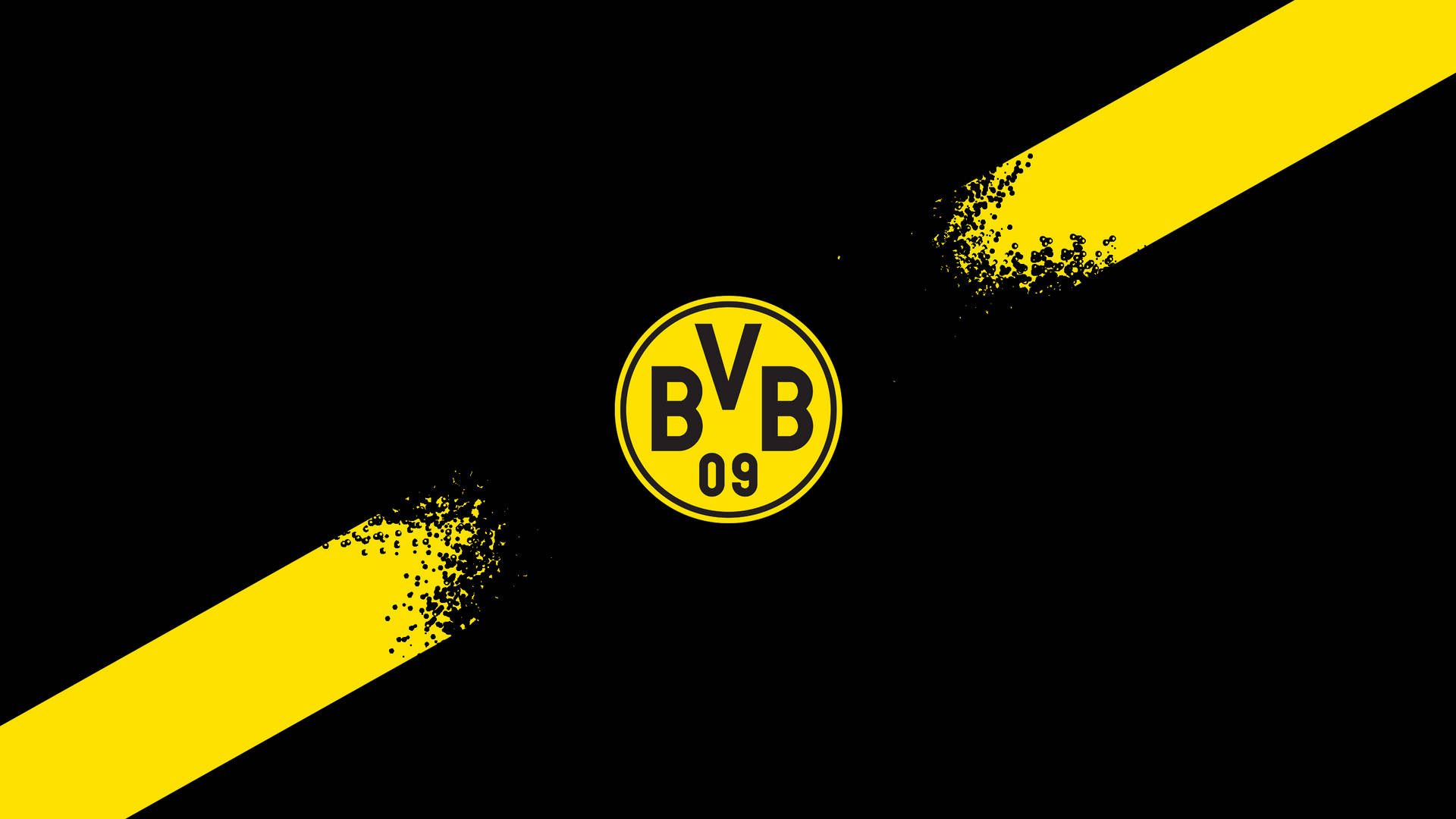 Borussia Dortmund Yellow And Black Background
