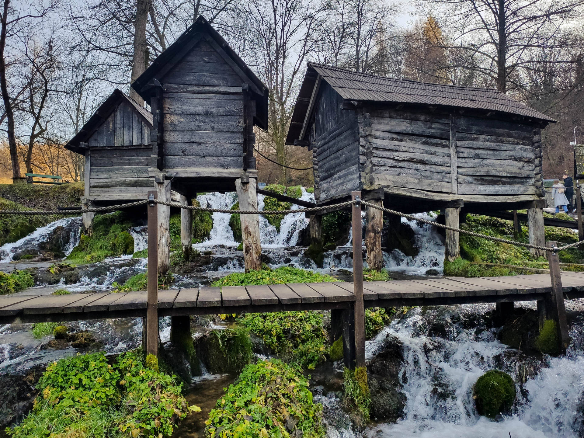 Bosnia And Herzegovina Plivsko Jezero Houses