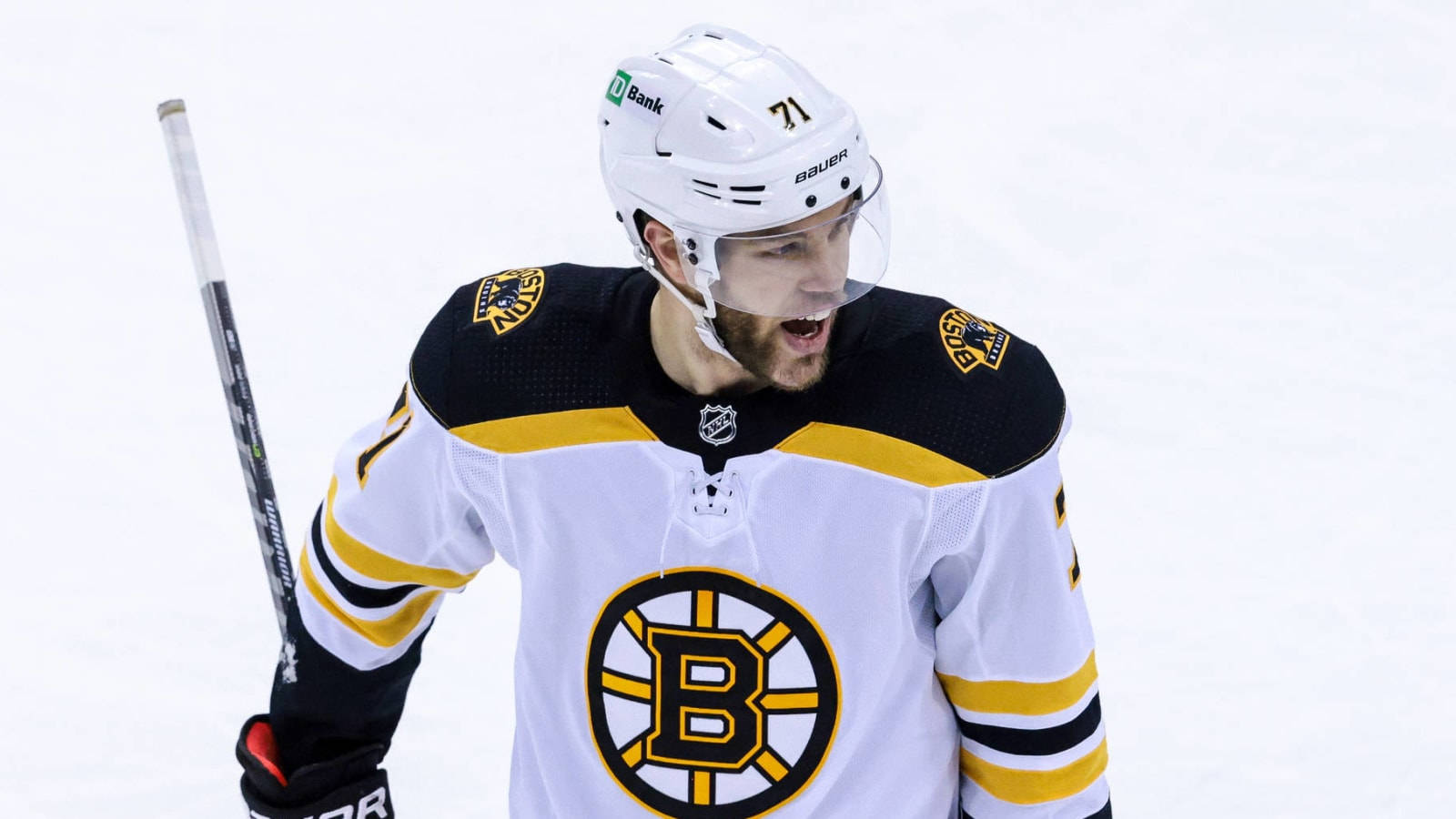 Boston Bruins Left Winger Taylor Hall Background