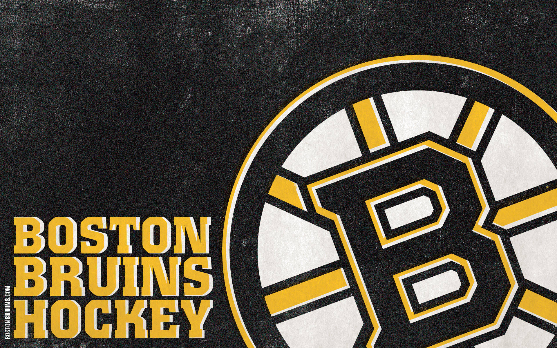 Boston Bruins Logo Hockey Background