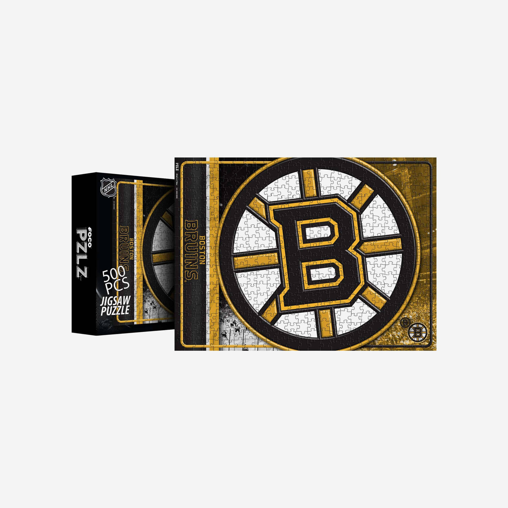 Boston Bruins Logo Jigsaw Puzzle Background