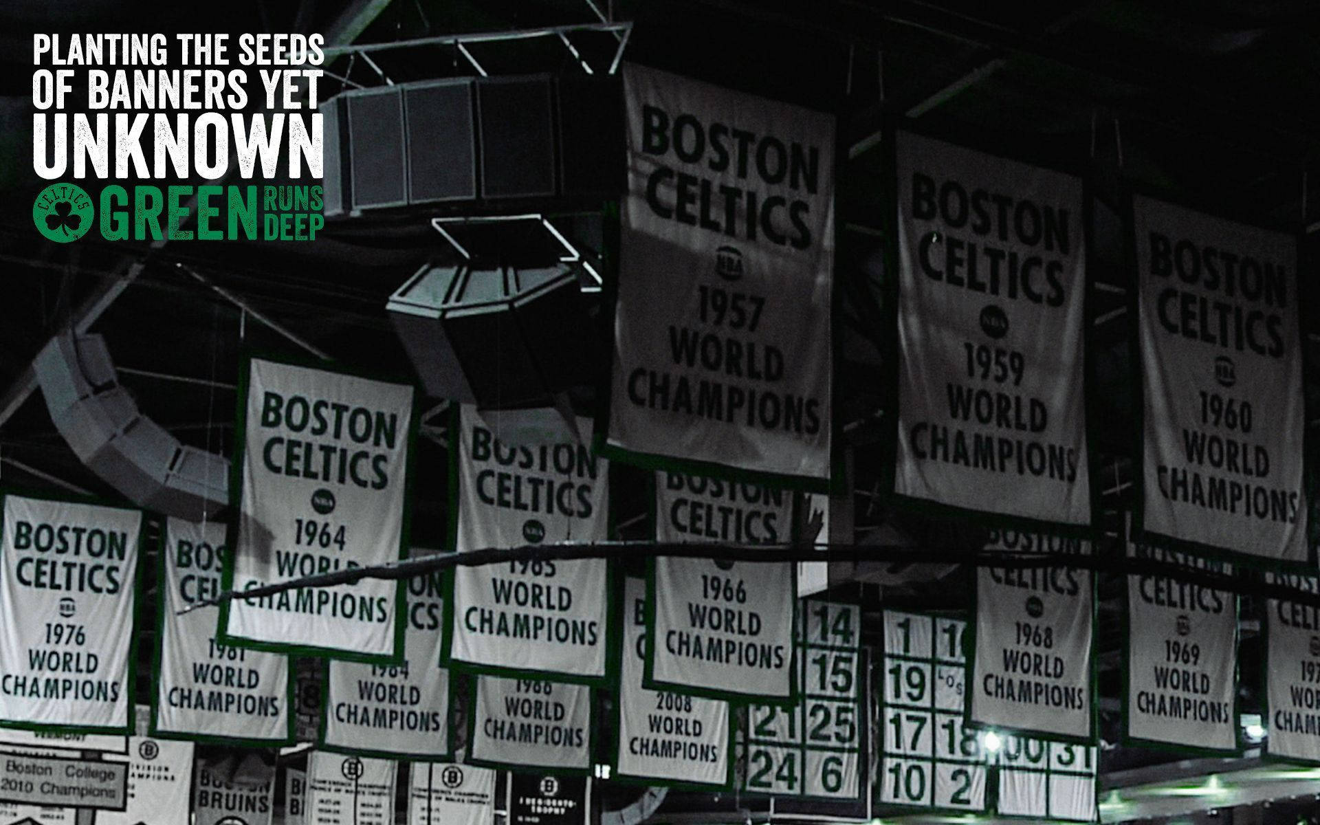 Boston Celtics 1959 World Champions Background