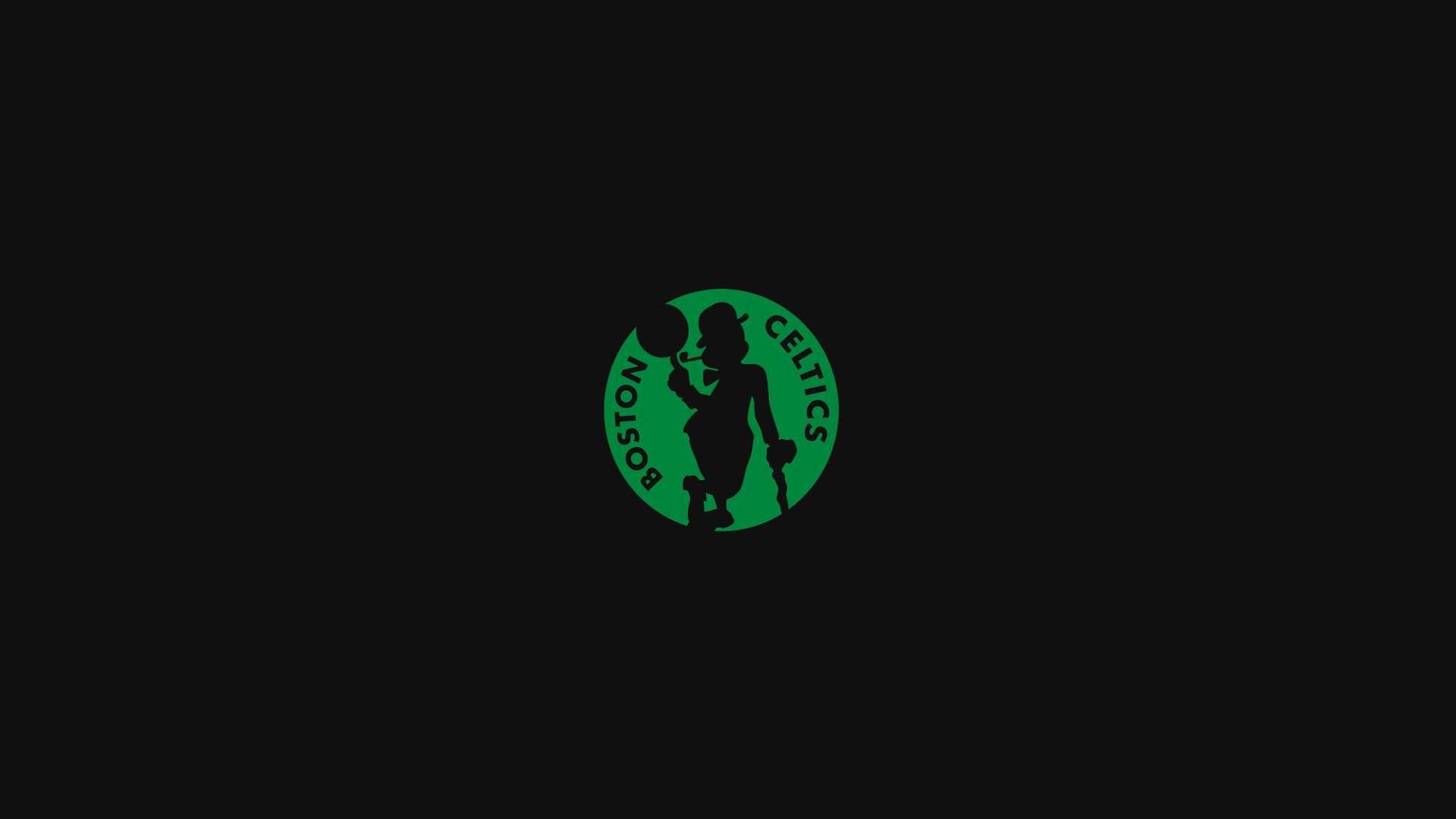Boston Celtics Black Leprechaun Background