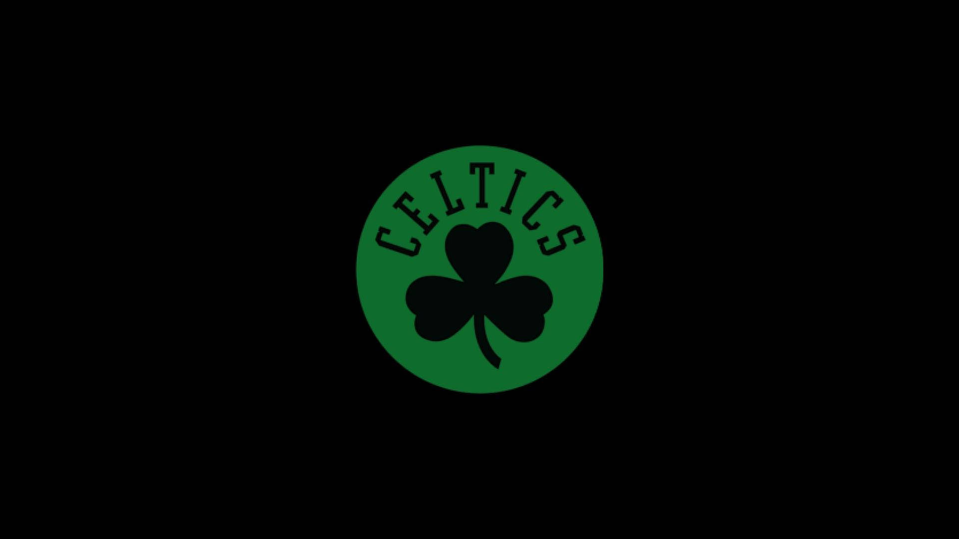 Boston Celtics Dark Logo Background