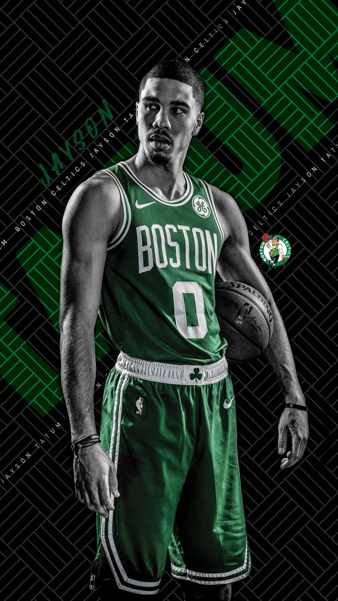 Boston Celtics Jayson Brown Background