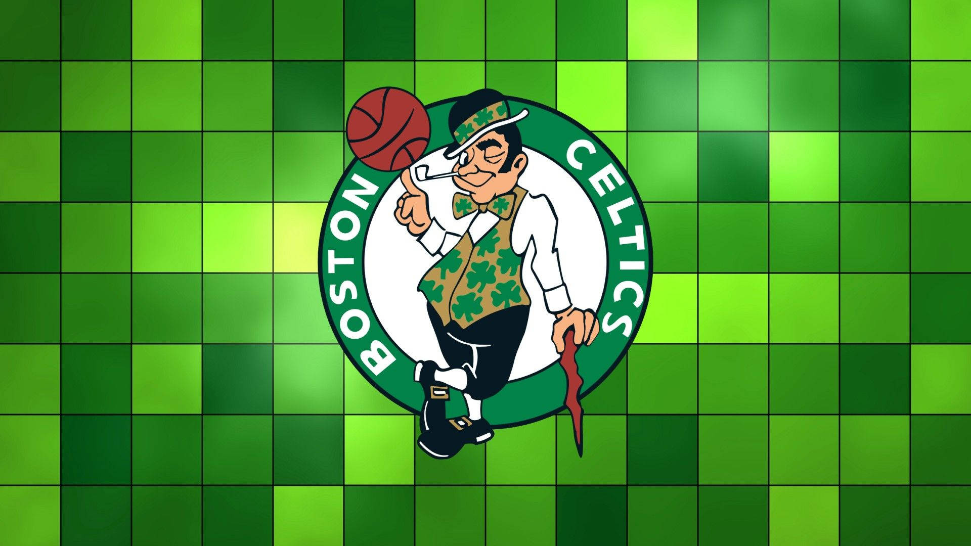 Boston Celtics So Green Logo Background