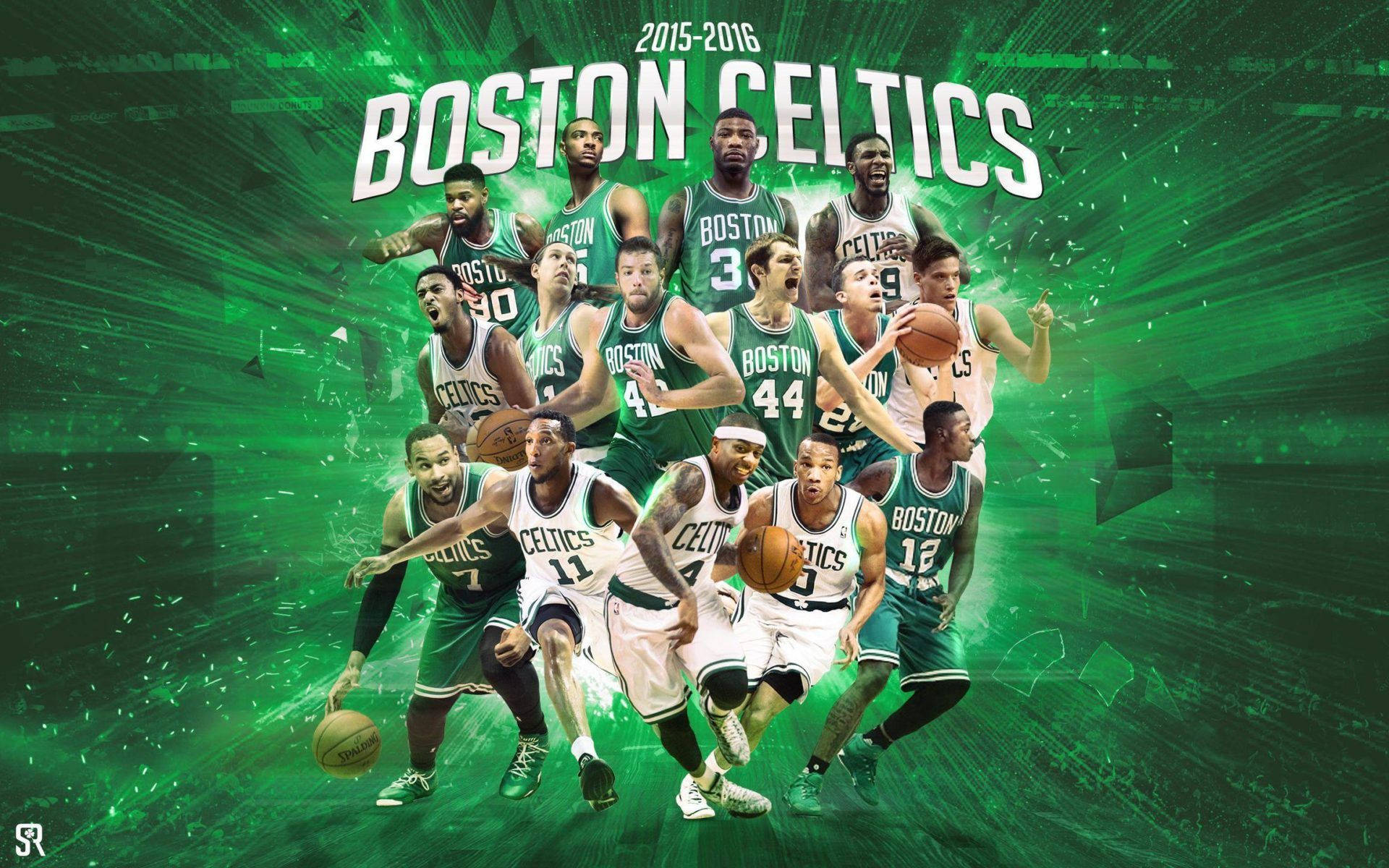 Boston Celtics Team Players Background