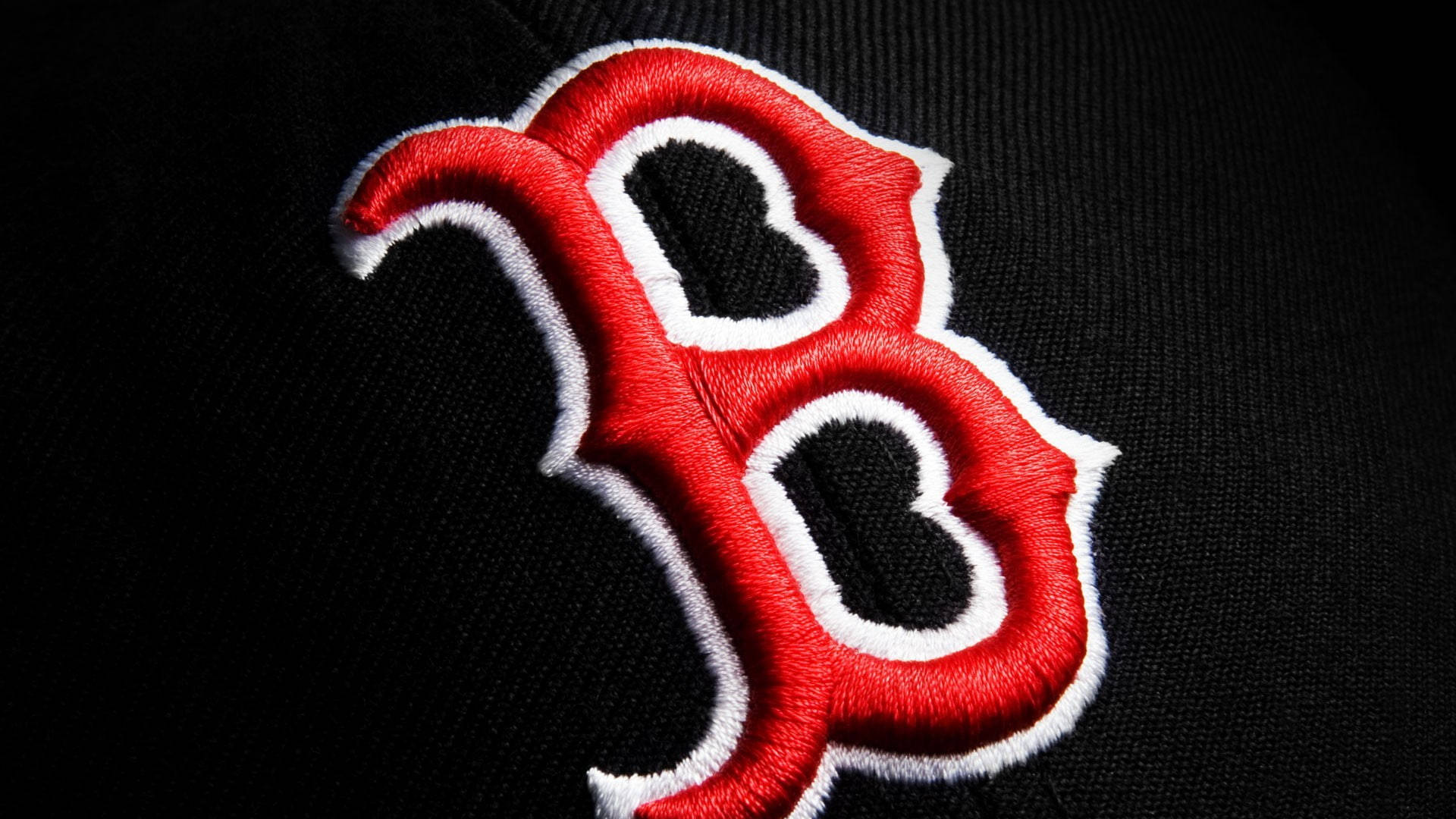 Boston Red Sox B Embroidery Background