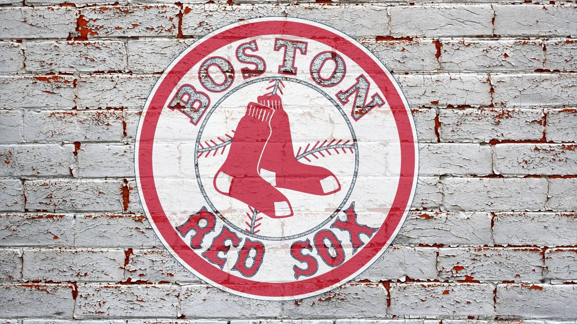 Boston Red Sox Brick Wall Background