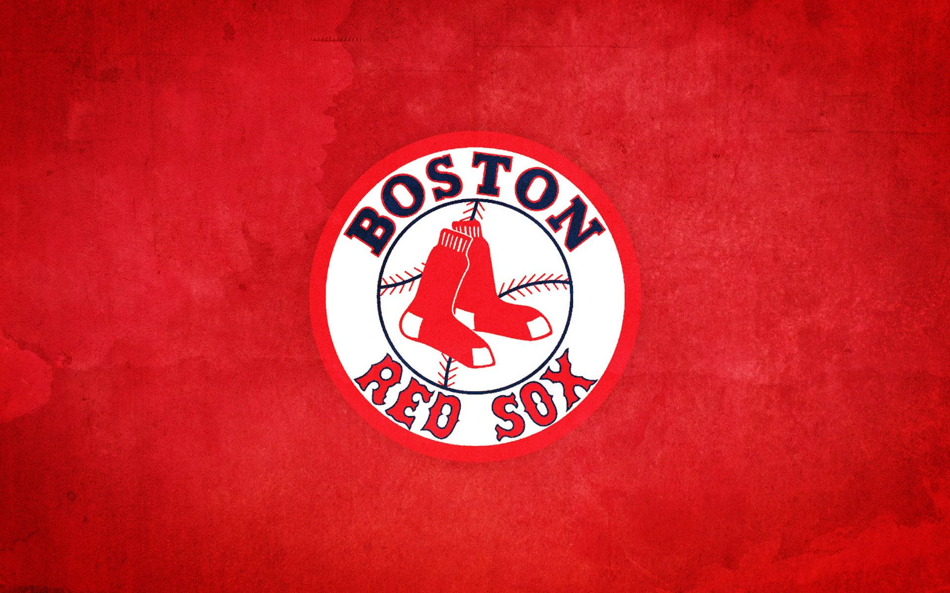 Boston Red Sox Fiery Color Background