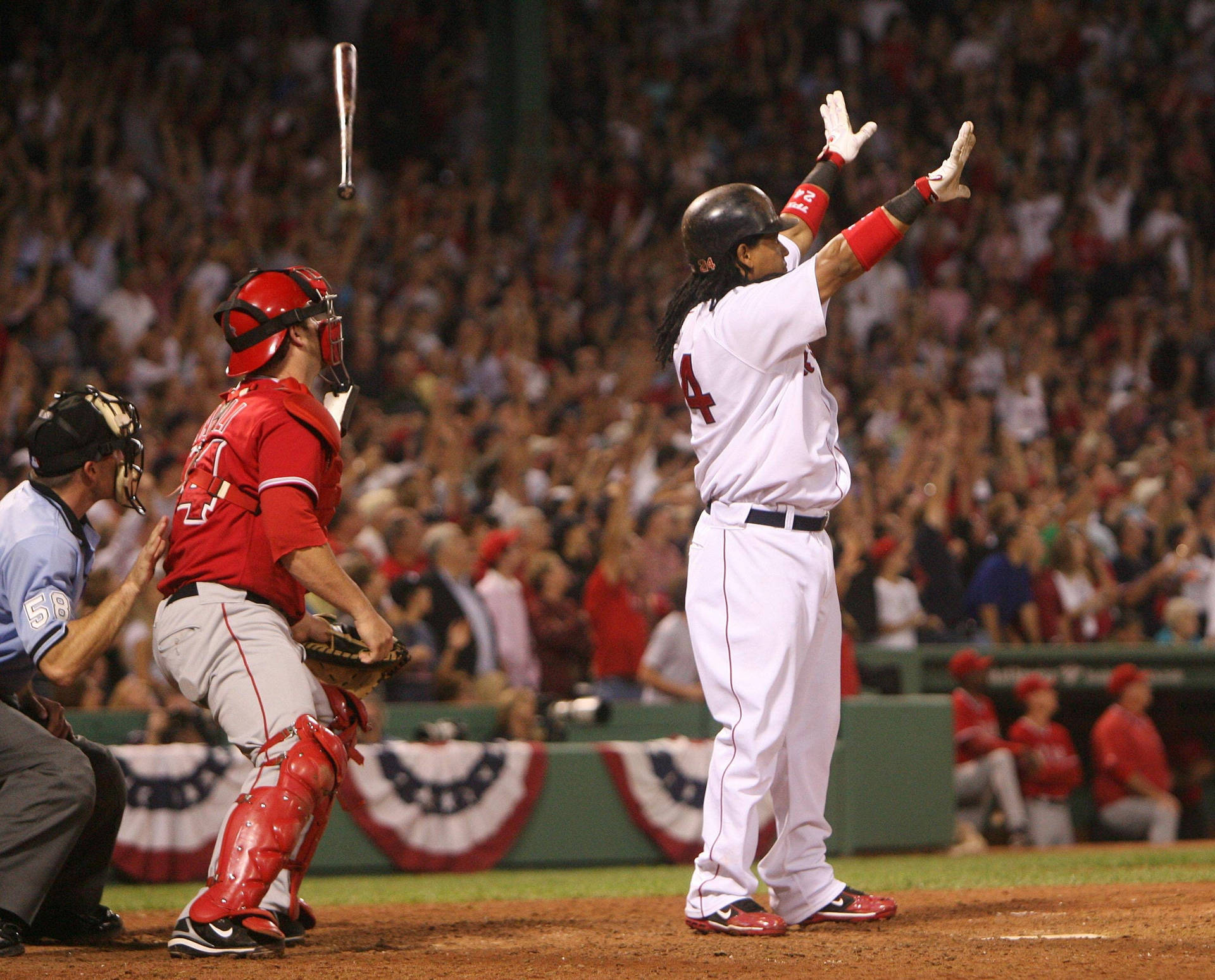 Boston Red Sox Manny Ramirez Background