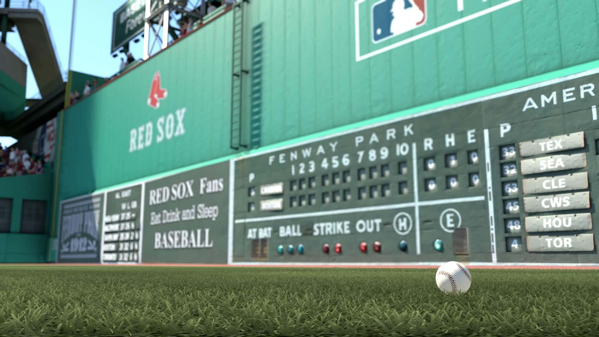 Boston Red Sox's Iconic Fenway Park At Its Finest Background