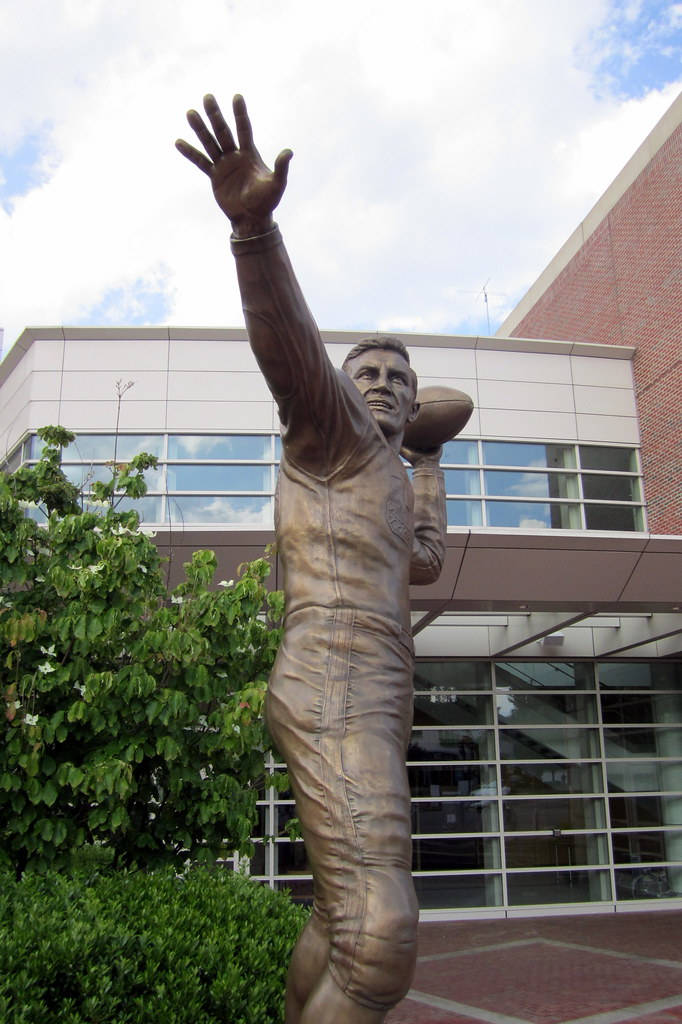 Boston University Agganis Statue Background