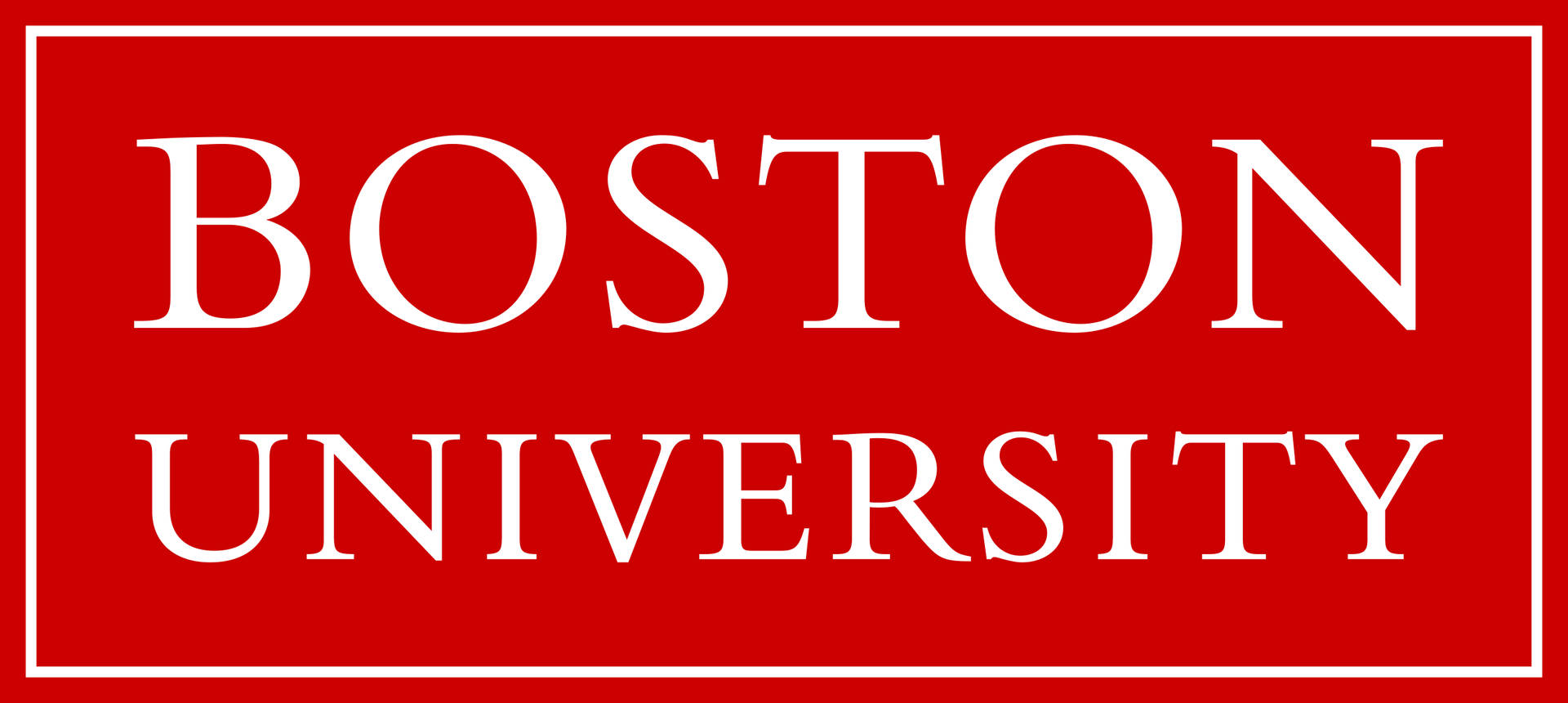 Boston University Simple Logo