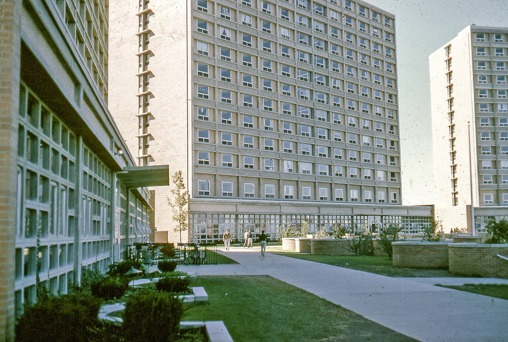 Boston University Warren Towers Background