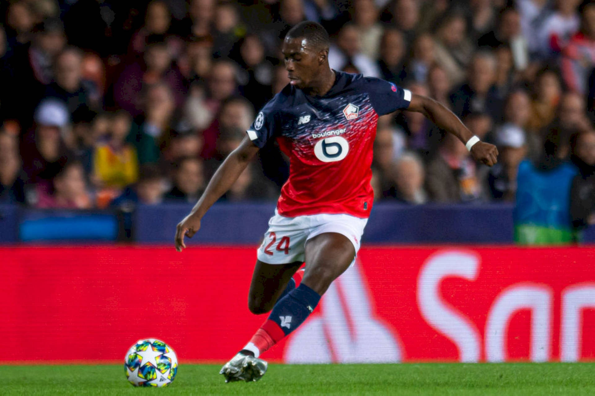 Boubakary Soumare In Action During Match