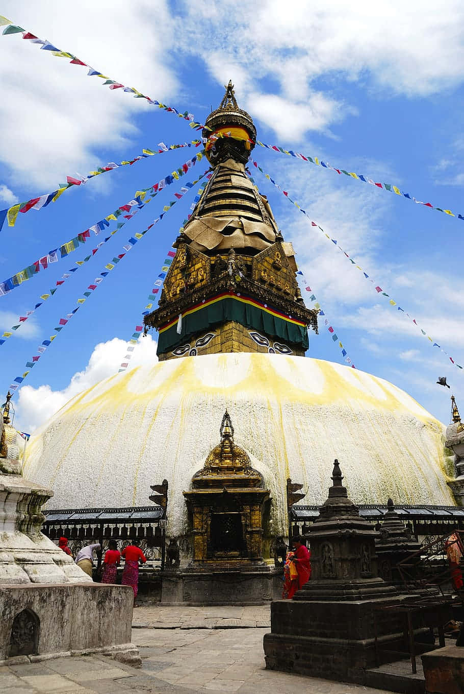 Boudhanath Stupa Dome Entrance