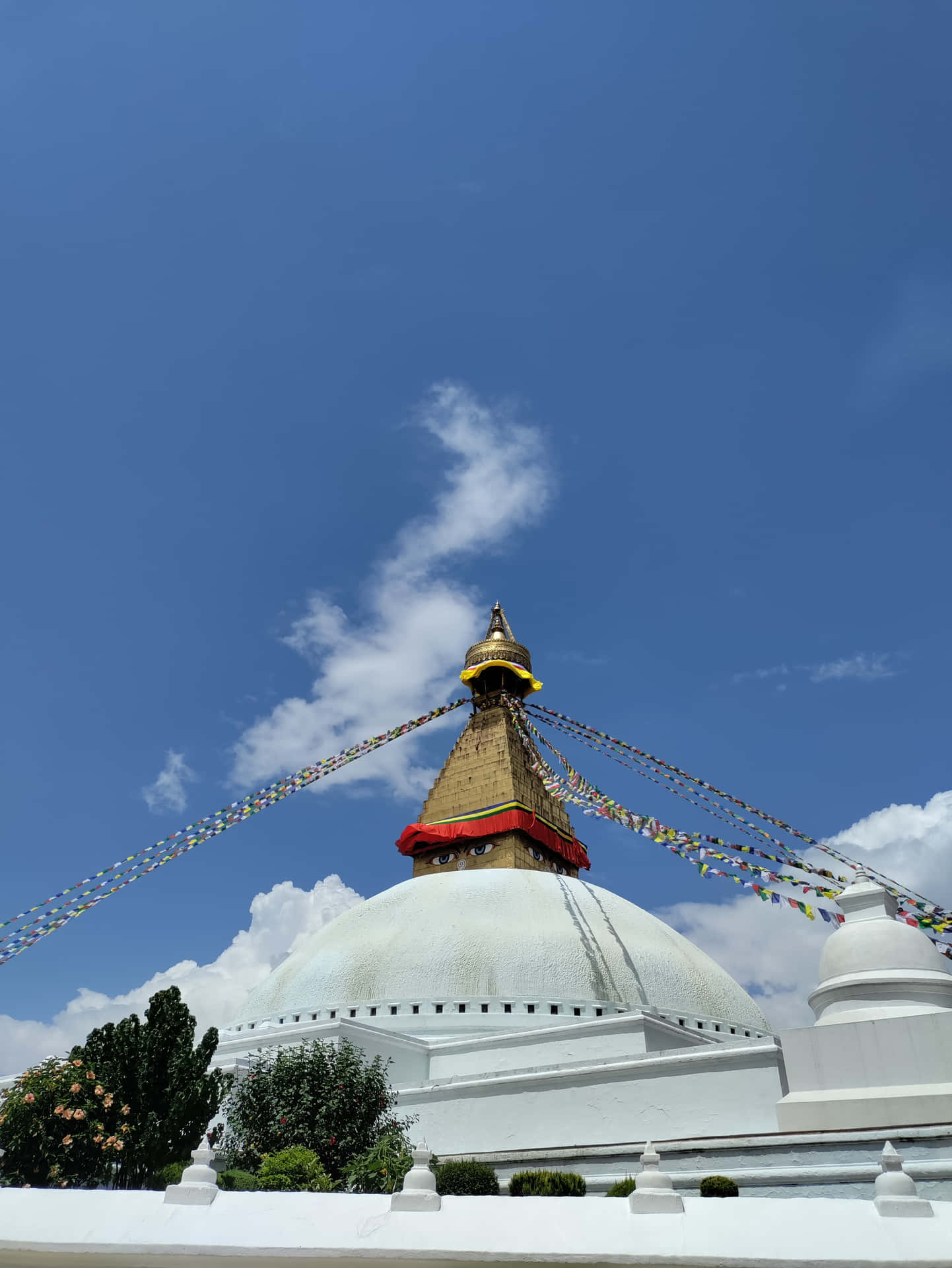 Boudhanath Stupa From Afar