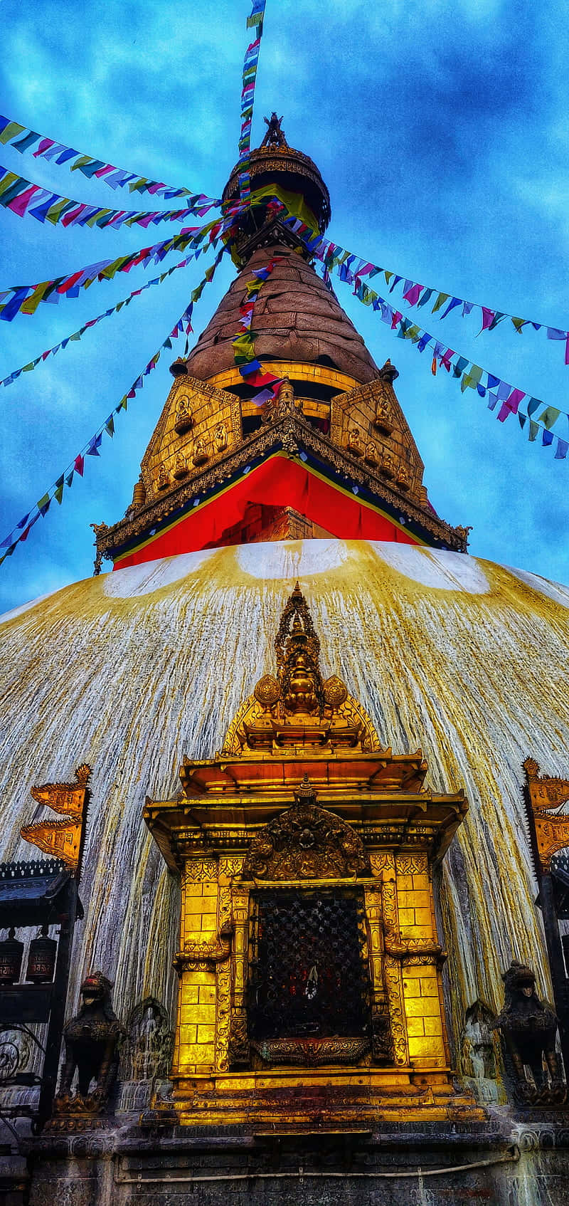 Boudhanath Stupa Golden Entrance