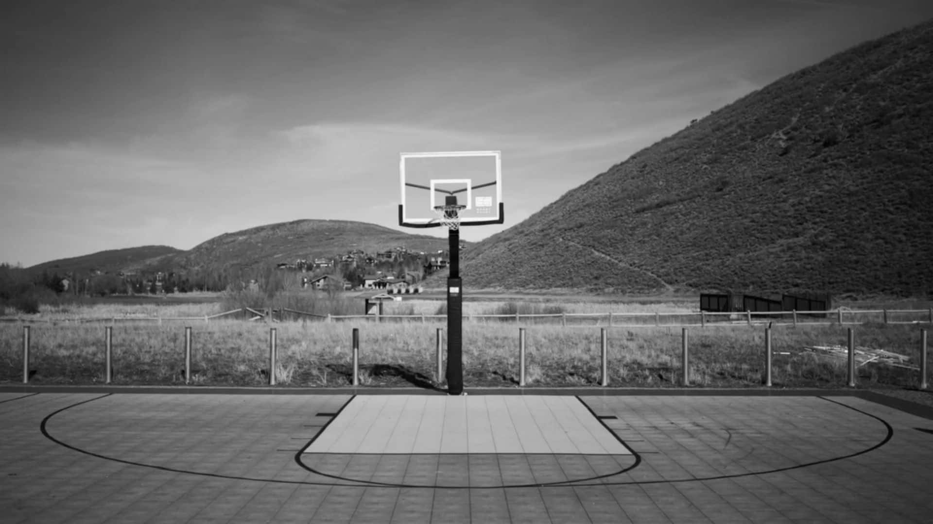 Bounce Into The Past With This Classic Basketball! Background