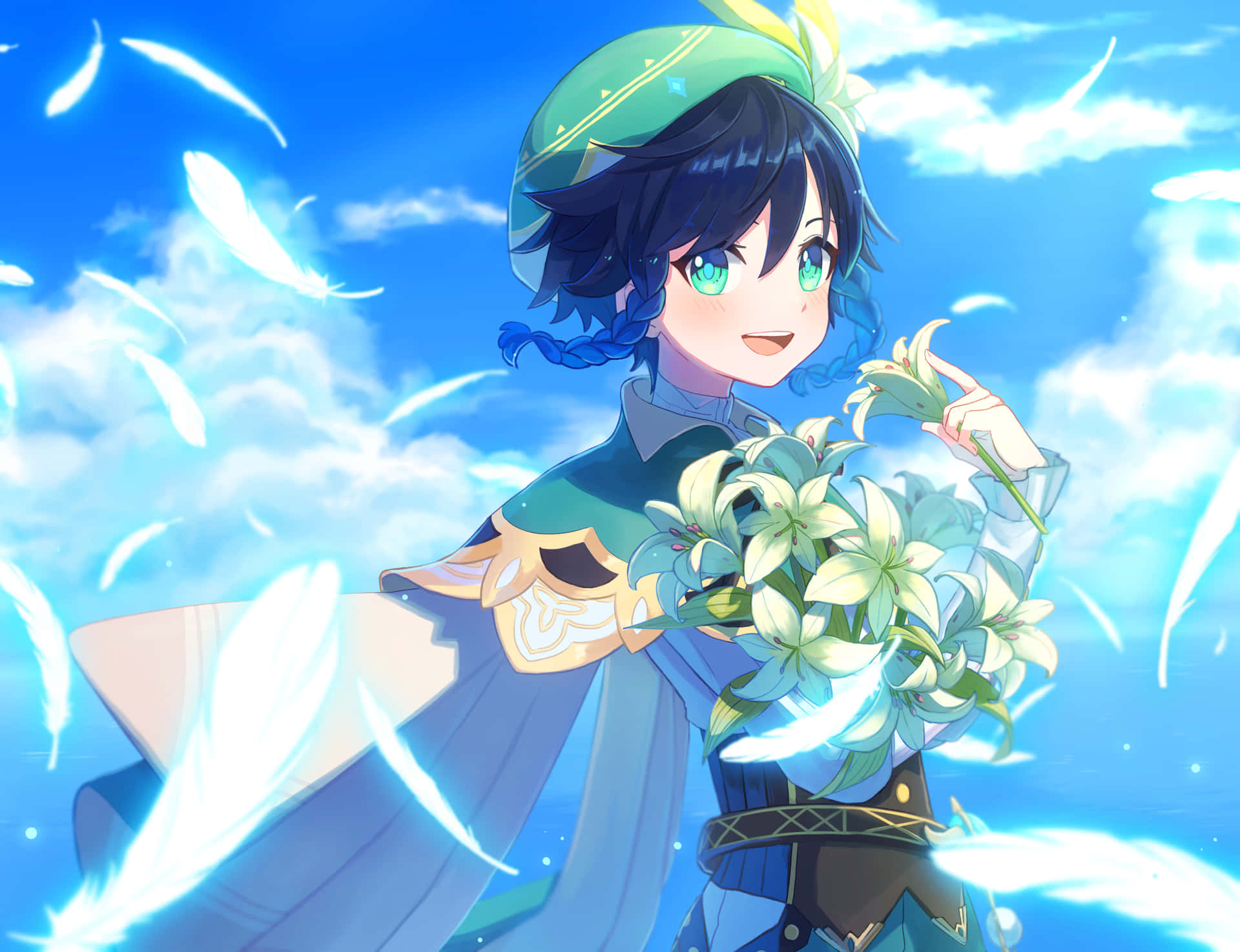 Bouquet Venti Pfp Background