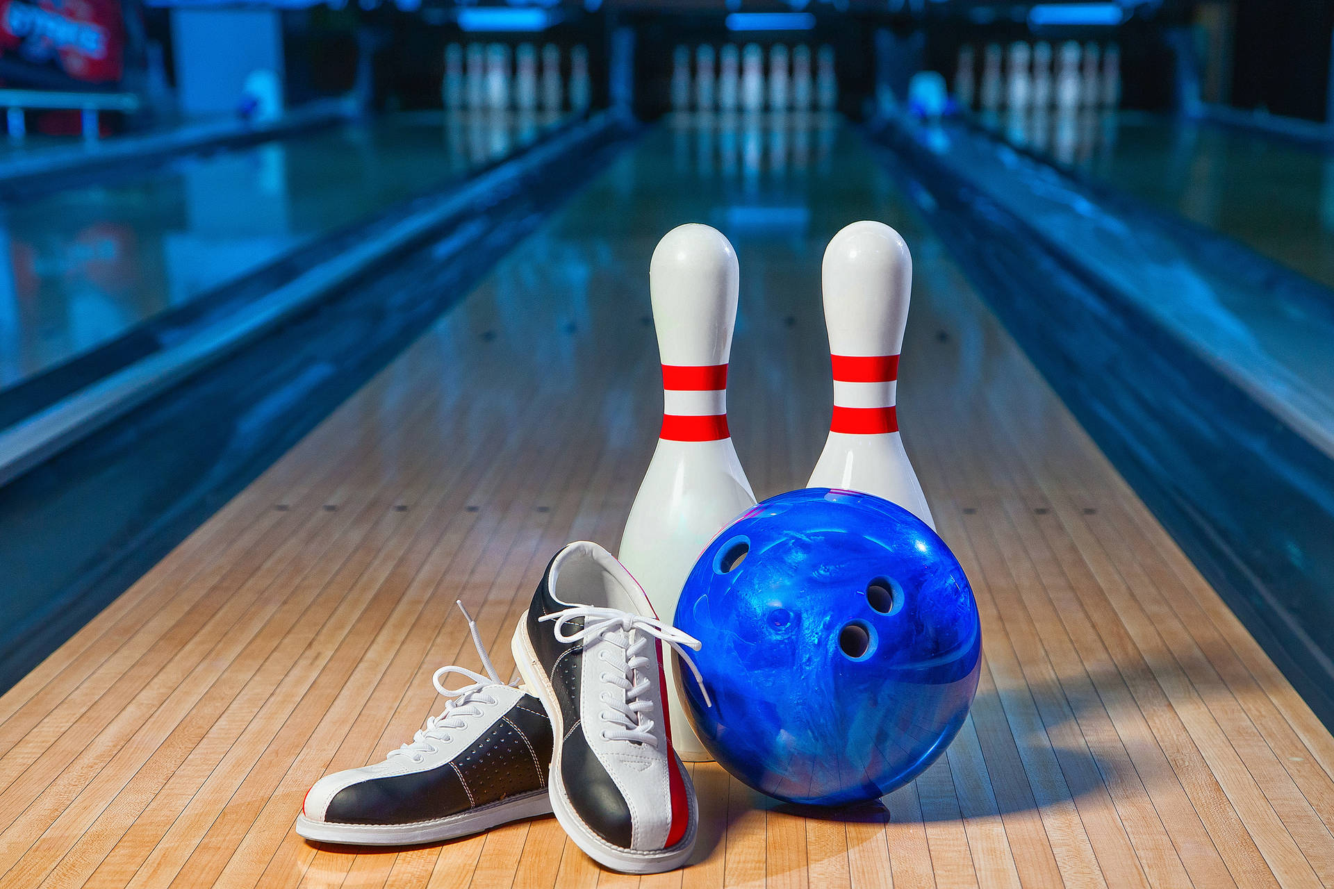 Bowling Sport Needs Background