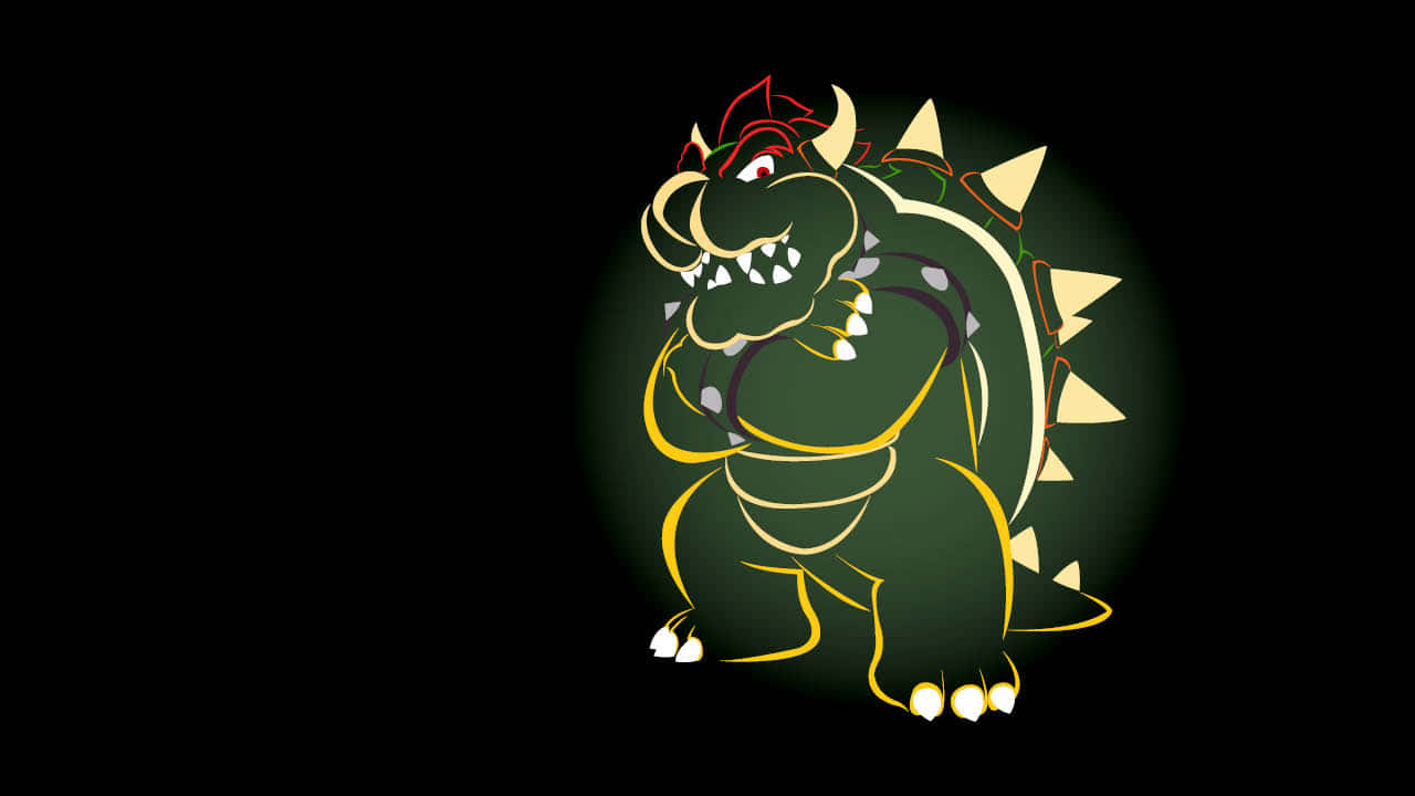 Bowser, The Iconic Fiery Villain Background