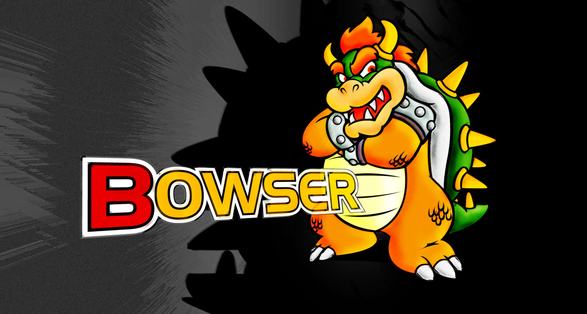 Bowser Unleashes His Fury Background